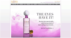 Desktop Screenshot of ilona.com
